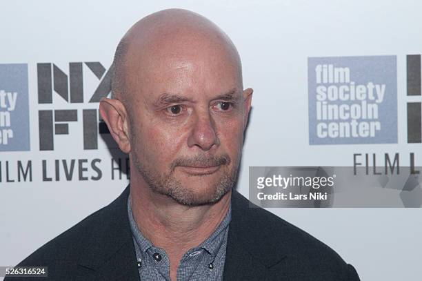 Nick Hornby attends the "Brooklyn" premiere at Alice Tully Hall in New York City. �� LAN