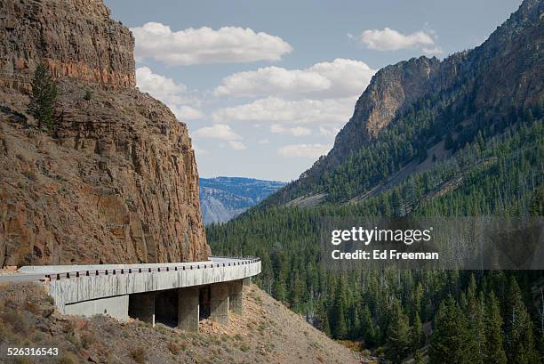 Highway Ribbon 636 Yellowstone Highway Stock Photos, High-Res Pictures, and Images ...