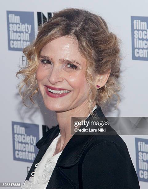 Kyra Sedgwick attends the "Brooklyn" premiere at Alice Tully Hall in New York City. �� LAN