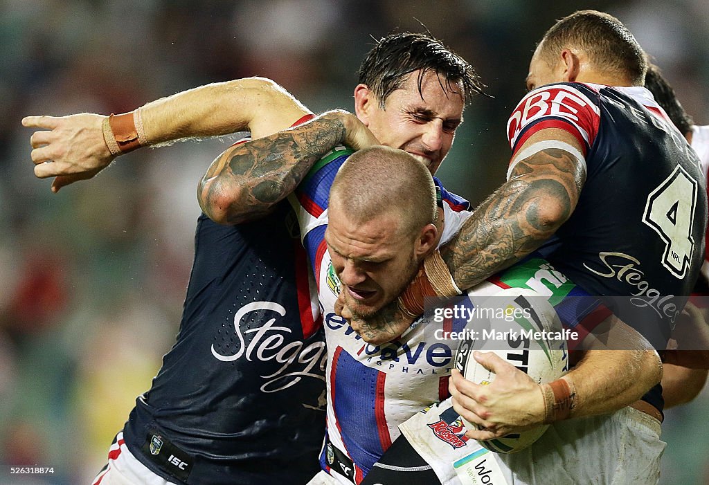 NRL Rd 9 - Roosters v Knights
