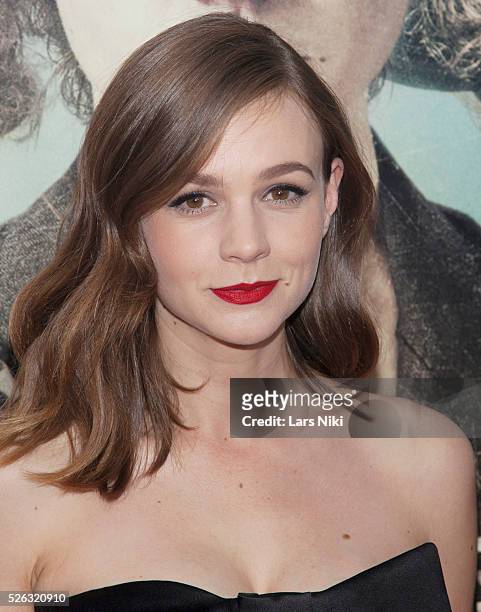 Carey Mulligan attends the "Suffragette" New York premiere at the Paris Theatre in New York City. �� LAN