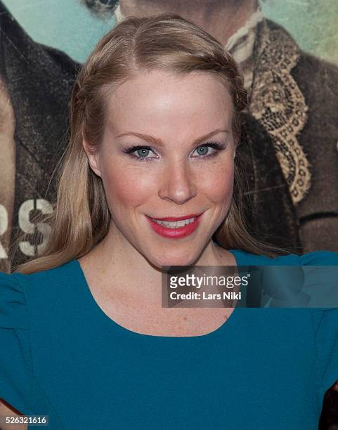 Emma Myles attends the "Suffragette" New York premiere at the Paris Theatre in New York City. �� LAN