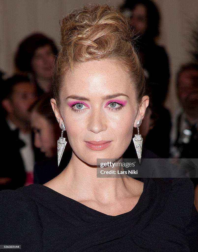 USA - The Costume Institute Gala For The 'PUNK: Chaos to Couture' exhibition At The Metropolitan Museum Of Art In New Yo