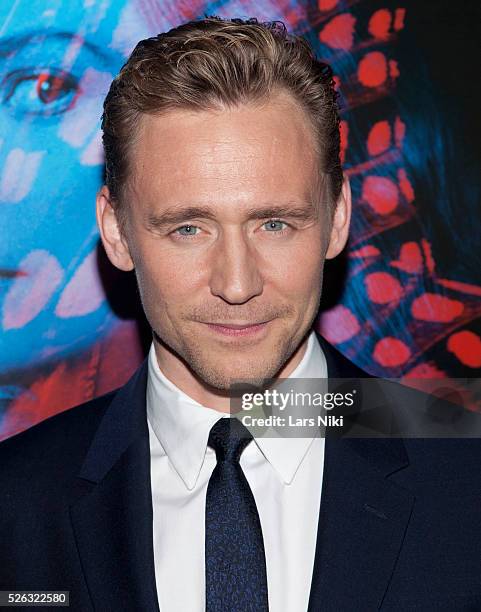 Tom Hiddleston attends the "Crimson Peak" New York premiere at AMC Loews Lincoln Square in New York City. �� LAN