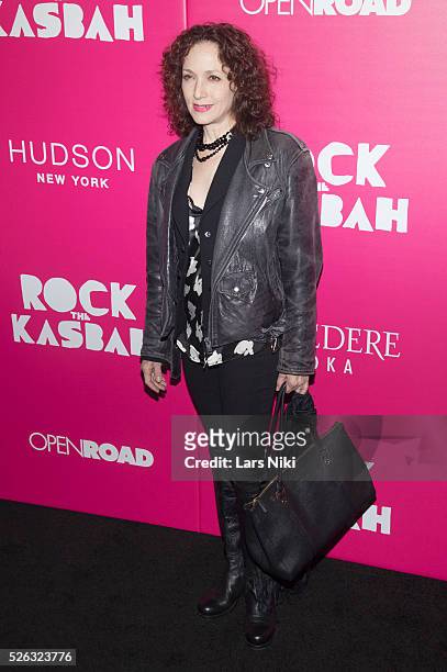 Bebe Neuwirth attends the "Rock the Kasbah" New York Premiere at the AMC Loews Lincoln Square in New York City. �� LAN