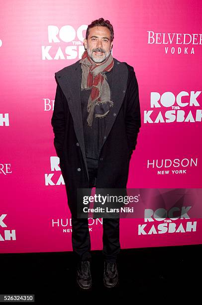 Jeffrey Dean Morgan attends the "Rock the Kasbah" New York Premiere at the AMC Loews Lincoln Square in New York City. �� LAN