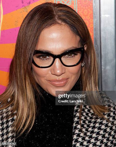 Jennifer Lopez attends the "Rock the Kasbah" New York Premiere at the AMC Loews Lincoln Square in New York City. �� LAN