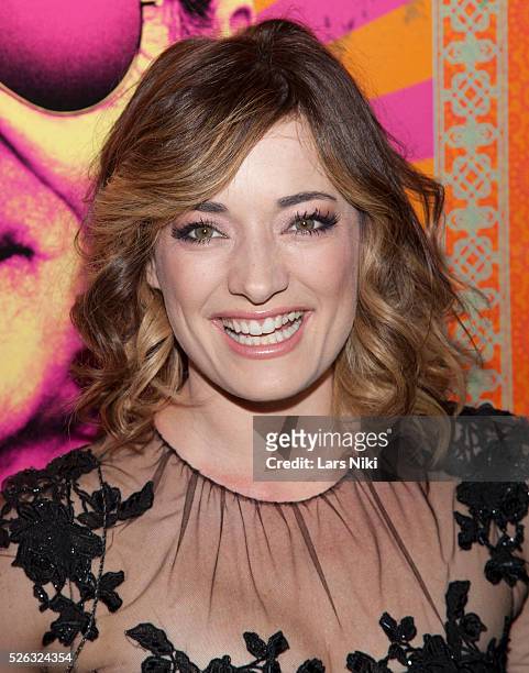 Laura Michelle Kelly attends the "Rock the Kasbah" New York Premiere at the AMC Loews Lincoln Square in New York City. �� LAN