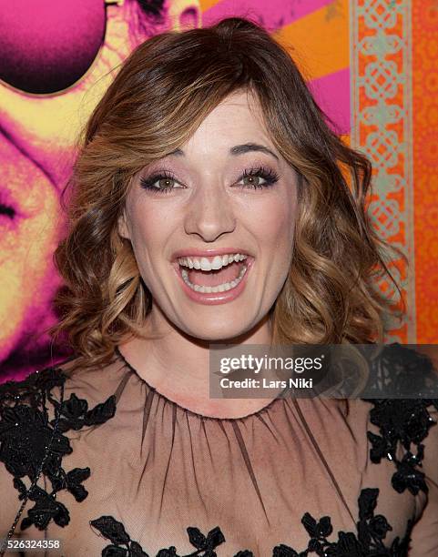 Laura Michelle Kelly attends the "Rock the Kasbah" New York Premiere at the AMC Loews Lincoln Square in New York City. �� LAN
