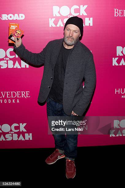 Fred Durst attends the "Rock the Kasbah" New York Premiere at the AMC Loews Lincoln Square in New York City. �� LAN