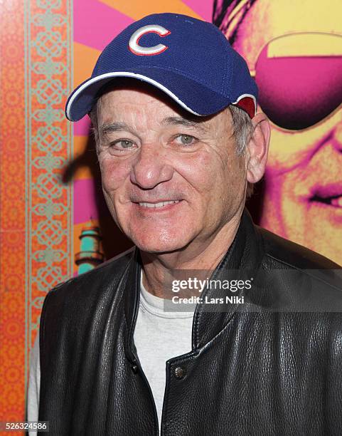 Bill Murray attends the "Rock the Kasbah" New York Premiere at the AMC Loews Lincoln Square in New York City. �� LAN