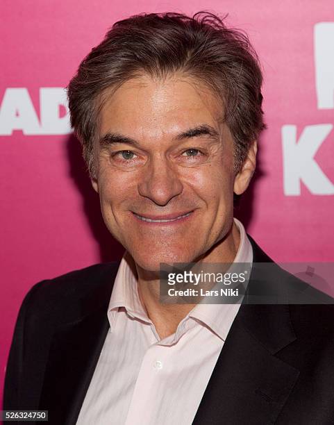 Dr.Oz attends the "Rock the Kasbah" New York Premiere at the AMC Loews Lincoln Square in New York City. �� LAN