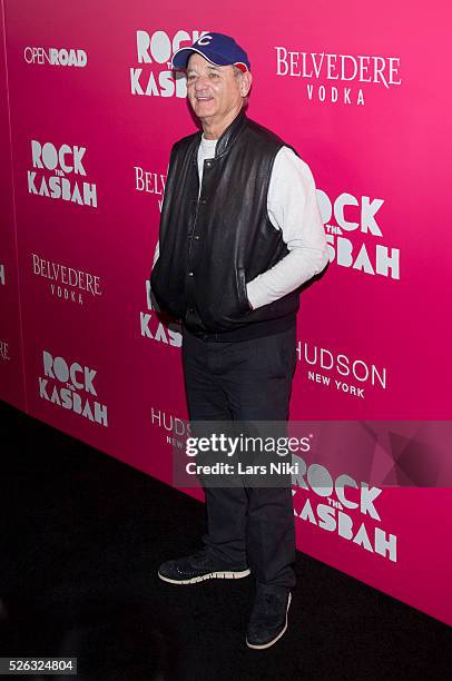 Bill Murray attends the "Rock the Kasbah" New York Premiere at the AMC Loews Lincoln Square in New York City. �� LAN