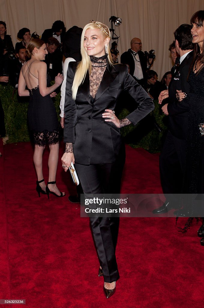 USA - The Costume Institute Gala For The 'PUNK: Chaos to Couture' exhibition At The Metropolitan Museum Of Art In New Yo