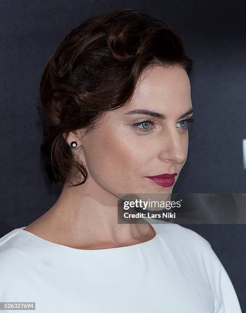 Antje Traue attends the Man of Steel world premiere at Alice Tully Hall in New York City. �� LAN