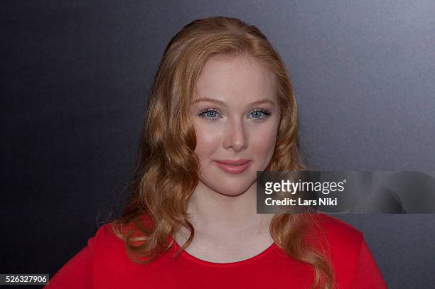 Molly Quinn attends the Man of Steel world premiere at Alice Tully Hall in New York City. �� LAN