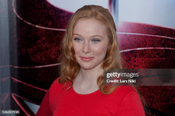 Molly Quinn attends the Man of Steel world premiere at Alice Tully Hall in New York City. �� LAN