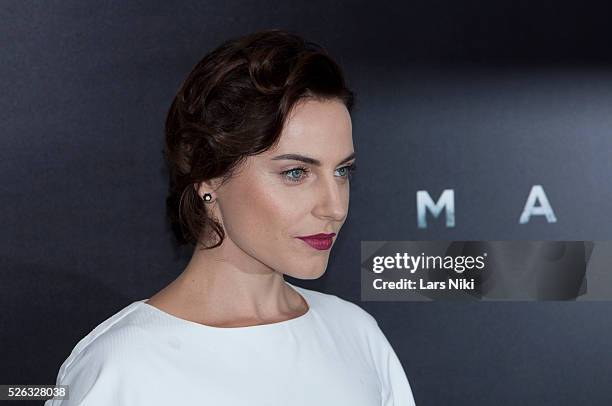 Antje Traue attends the Man of Steel world premiere at Alice Tully Hall in New York City. �� LAN