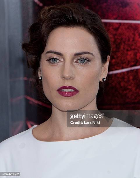 Antje Traue attends the Man of Steel world premiere at Alice Tully Hall in New York City. �� LAN
