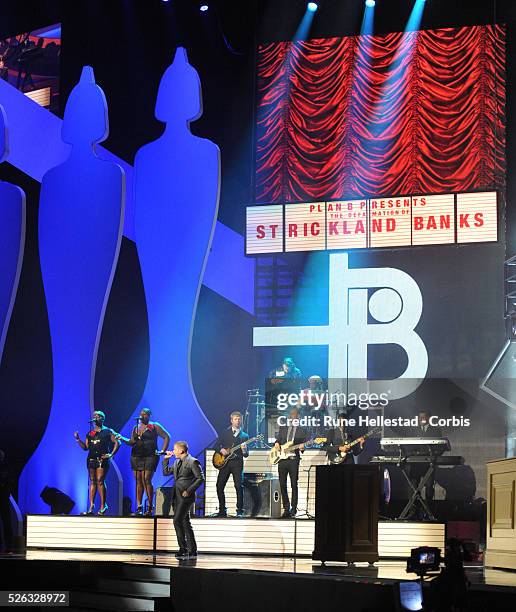 Plan B O2 263 Plan B Performs At The O2 Arena In London Stock Photos, High-Res ...