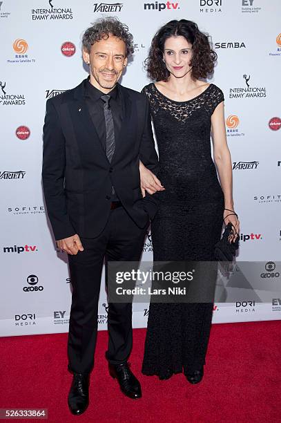 Emilio de Mello attends the "43rd International Emmy Awards" at the New York Hilton in New York City. © LAN