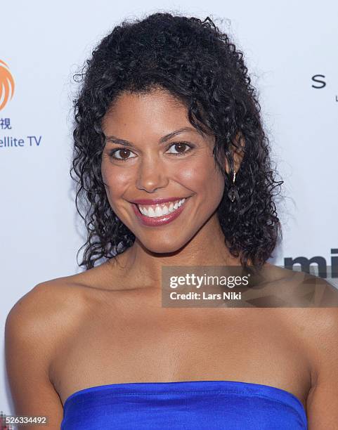 Karla Mosley attends the "43rd International Emmy Awards" at the New York Hilton in New York City. �� LAN