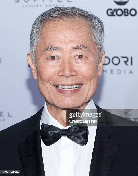 George Takei attends the "43rd International Emmy Awards" at the New York Hilton in New York City. �� LAN