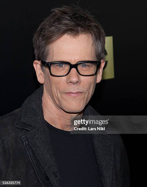 Kevin Bacon attends the "Imagine: John Lennon 75th Birthday Concert" at Madison Square Gardens in New York City. �� LAN