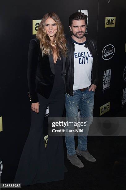 Attends the "Imagine: John Lennon 75th Birthday Concert" at Madison Square Gardens in New York City. �� LAN