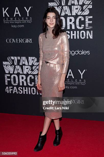 Carmen Julia attends the "Star Wars Force 4 Fashion" launch event at the Skylight Modern in New York City. �� LAN