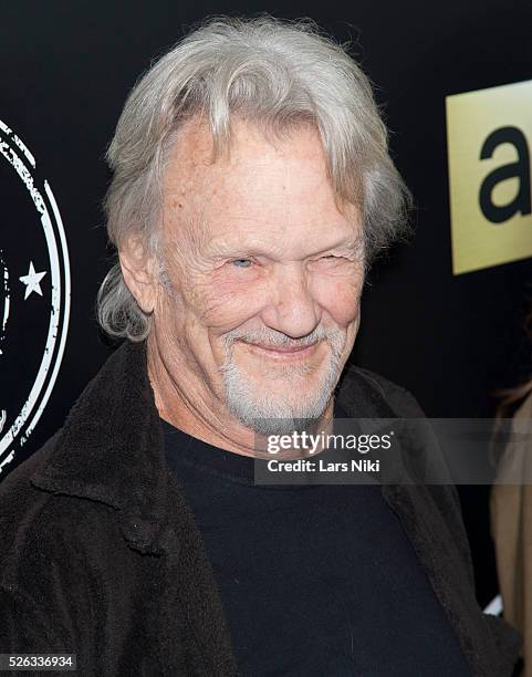 Kris Kristofferson attends the "Imagine: John Lennon 75th Birthday Concert" at Madison Square Gardens in New York City. �� LAN