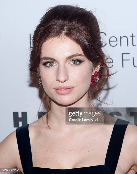 Tali Lennox attends "An Evening Honoring Valentino Lincoln Center Corporate Fund Black Tie Gala" at Alice Tully Hall in New York City. �� LAN