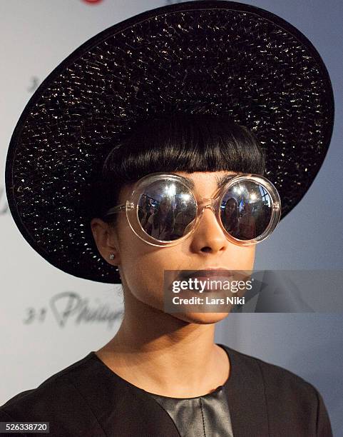 Natalia Kills attends the 3.1 Phillip Lim for Target launch event at Spring Studio in New York City. �� LAN