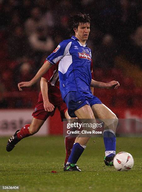 Grzegorz Rasiak of Derby County in action during the Coca-Cola Championship league match between Sheffield United and Derby County at Bramell Lane on...