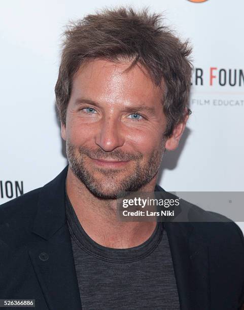 Bradley Cooper attends the "Arthur Miller - One Night 100 Years" benefit at the Lyceum Theatre in New York City. �� LAN