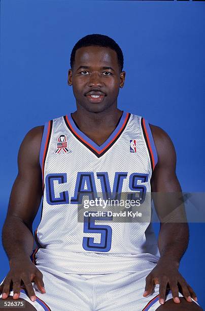 Anthony Goldwire of the Cleveland Cavaliers poses for a studio portrait on Media Day in Cleveland, Ohio. NOTE TO USER: It is expressly understood...