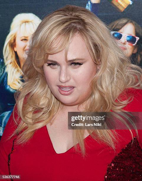 Rebel Wilson attends the "How To Be Single" New York Premiere at NYU Skirball Center in New York City. �� LAN