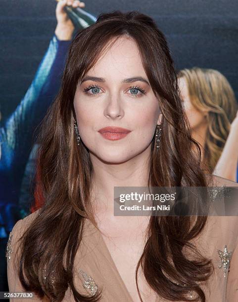 Dakota Johnson attends the "How To Be Single" New York Premiere at NYU Skirball Center in New York City. �� LAN