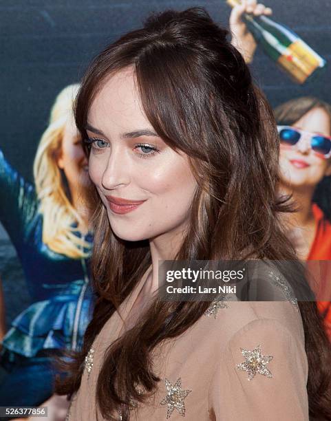 Dakota Johnson attends the "How To Be Single" New York Premiere at NYU Skirball Center in New York City. �� LAN