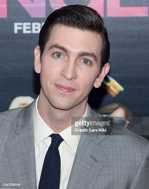 Nicholas Braun attends the "How To Be Single" New York Premiere at NYU Skirball Center in New York City. �� LAN