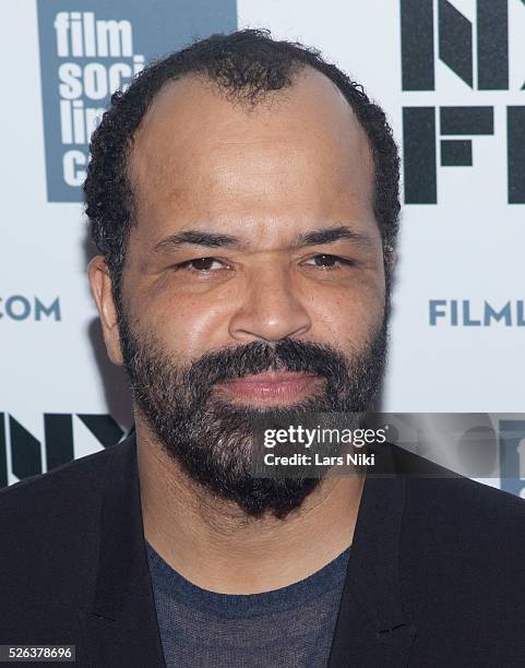 Jeffrey Wright attends the Only Lovers Left Behind film premiere during the 51st New York Film Festival at Alice Tully Hall in Lincoln Center in New...