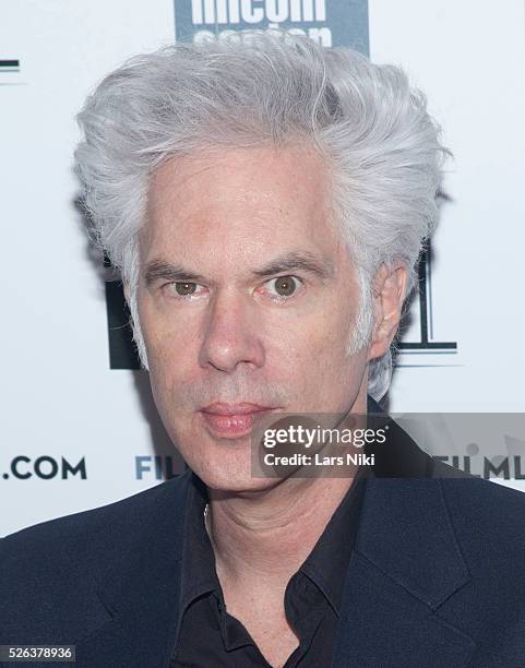 Jim Jarmusch attends the Only Lovers Left Behind film premiere during the 51st New York Film Festival at Alice Tully Hall in Lincoln Center in New...