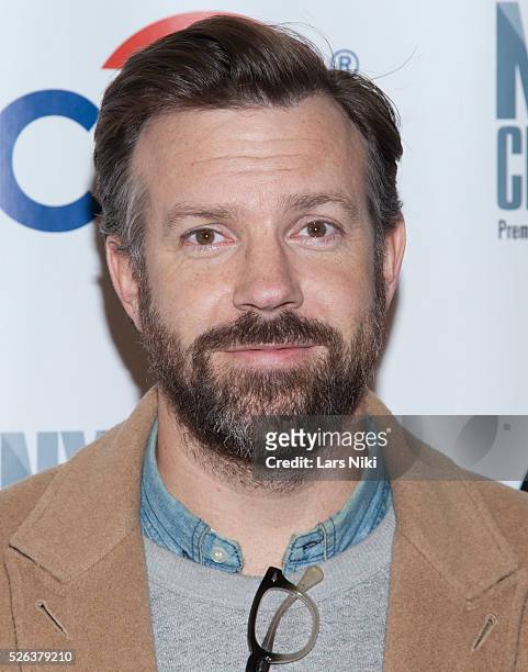 Jason Sudeikis attends the "Tumbledown" New York Screening at the AMC Empire Theatre in New York City. �� LAN