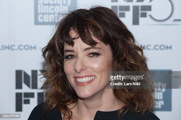 Parker Posey attends the Dazed and Confused 20th Anniversary cast reunion screening during the 51st New York Film Festival at Alice Tully Hall in...