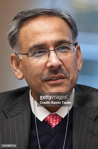 Mehmood Khan, Chief Scientific Officer of PepsiCo Inc., speaks during an interview in New York, on Thursday, December 9, 2010.