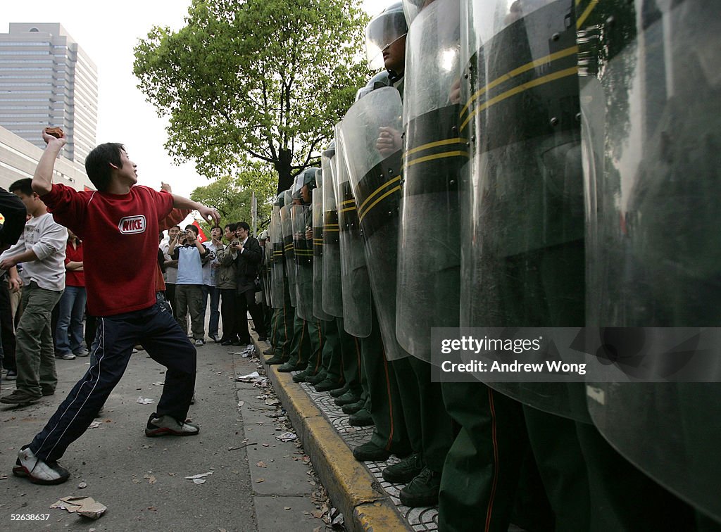 Protestors Stage Anti-Japanese Demonstration