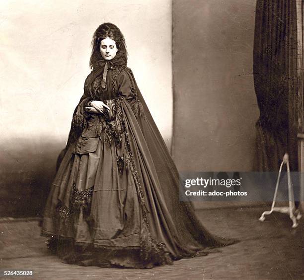 Virginia Oldoini, Countess Verasis de Castiglione . Ca. 1865.