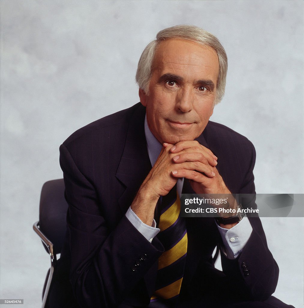 American talk show host Tom Snyder of ‘The Late Late Show with Tom