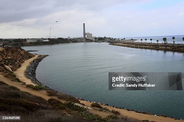View of the Carlsbad Desalination plant in back in Carlsbad, CA on Monday, June 3, 2013. San Diego is spending $1 billion to drink from the Pacific...