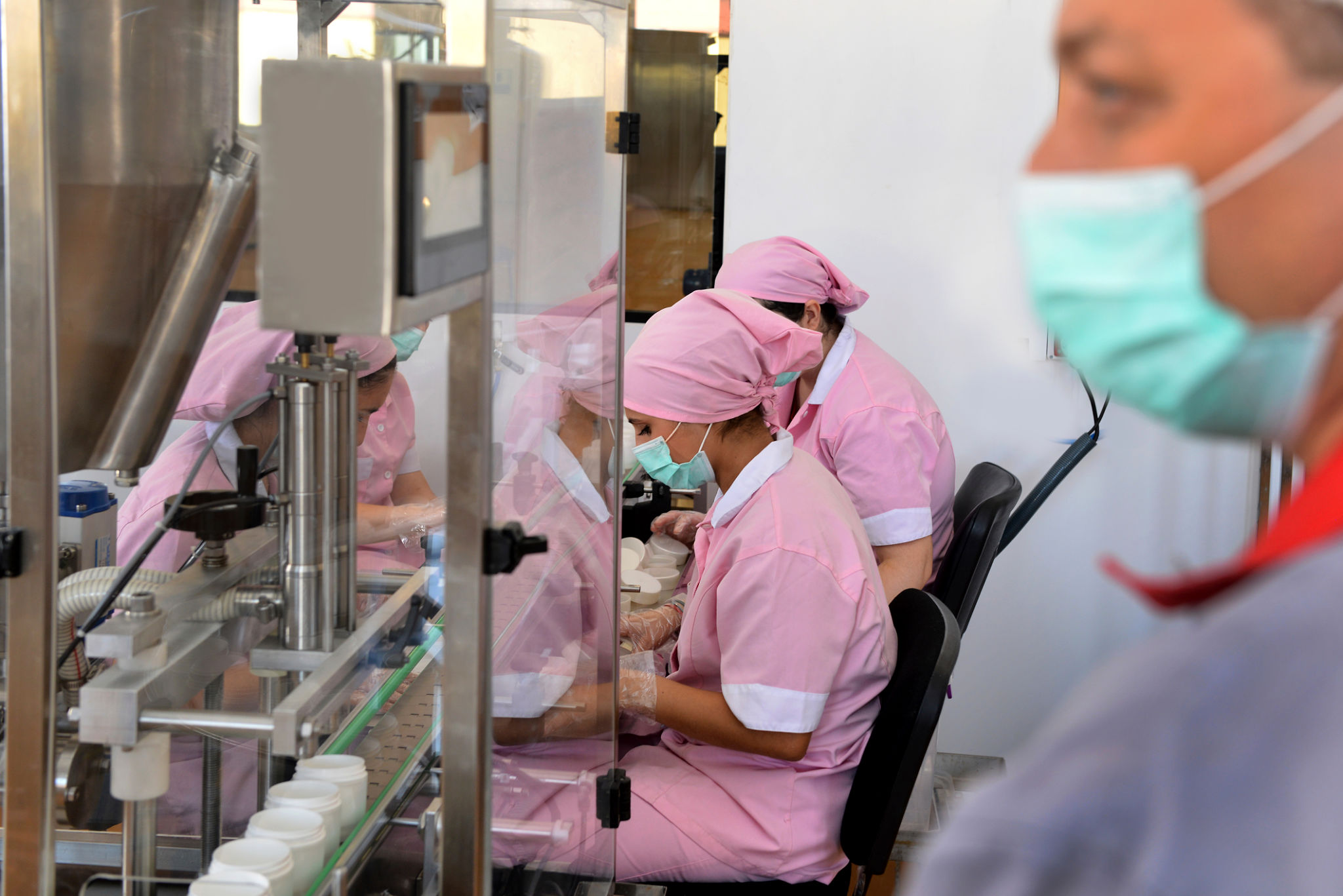 infermieri al lavoro